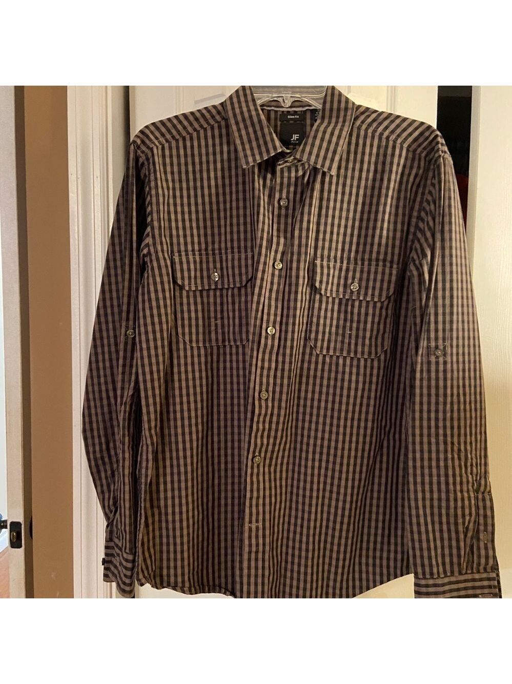 J FERRAR SLIM FIT BUTTON DOWN O